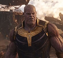 Thanos from Avengers Endgame in very high quality CGI